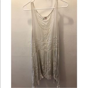 white lace night gown/dress from free people